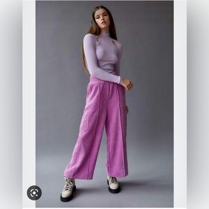Urban Outfitters Drapey Corduroy Wide Leg Pants